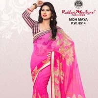 RekhaManiyar Fashions Chiffon Fancy Printed Saree 8514