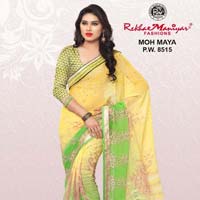 RekhaManiyar Fashions Chiffon Fancy Printed Saree 8515