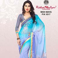 RekhaManiyar Fashions Chiffon Fancy Printed Saree 8517