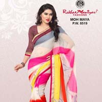 RekhaManiyar Fashions Chiffon Fancy Printed Saree 8519