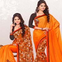 RekhaManiyar Fashions Designer Reversable Sari 8535