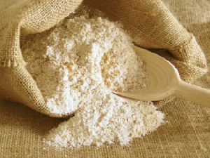 organic wheat grain
