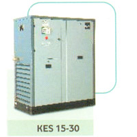 Model No : KES 15 - KES 30 Electric Screw Compressor