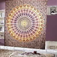 Bohemian Tribal Mandala Psychedelic Tapestry Wall Hanging