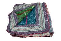 Hand Stitched Pattern Kantha Quil