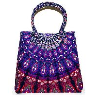 Floral Boho Indian Mandala Ladies Handbag