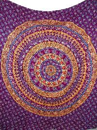 Indian Dorm Tribal Mandala Tapestry Cotton Bedsheet