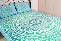 RAJASTHAN FASHIONS Cotton indian mandala tapestry floral duvet cover