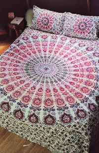 indian Mandala Print Duvet Cover