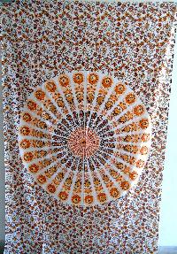 Peacock Print Indian Mandala Tapestry Wall hangings