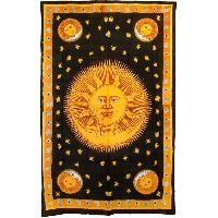 Sun Hippie Floral Tribal Indian Mandala Tapestry Wall Hanging