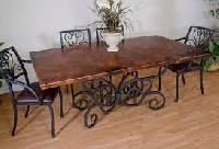iron dining table