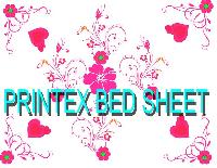 PRINTEX BED SHEET WITH PILLOW CASE/PILLOW COVER