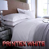 Printex White Bed Sheet