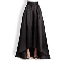 Silk Satin Skirt
