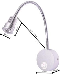 Lz035b 3w LED Reading Light