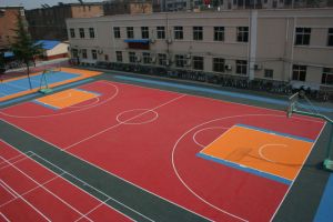 Suspended Interlock Sports Floor
