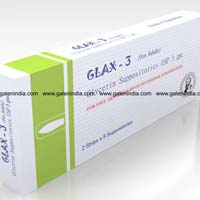 Glax-3 Glycerin Suppositories USP 3 gm