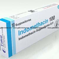 Indomethacin Suppositories BP 100 mg