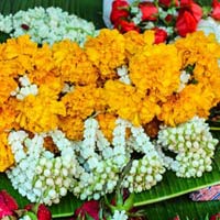 Fresh Puja Flowers