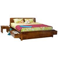 Wooden Bedroom Bed