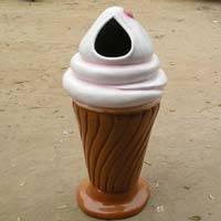 fancy Ice cream dustbins