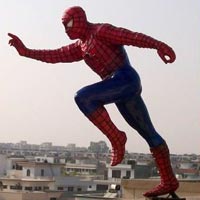 Spider Man Sculpture