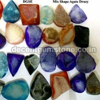 Mixed Druzy Agate Stone