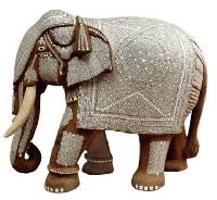 Wooden Elephant 1123