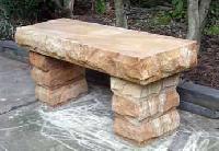 Garden Stone Bench