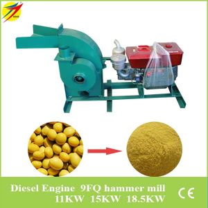 Diesel Engine Corn Grinding Mill Corn Hammer Mill