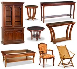wooden furniture