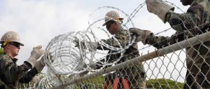 Razor Wire Mobile Security Barrier