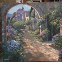 Beyond the Garden Wall Paintings