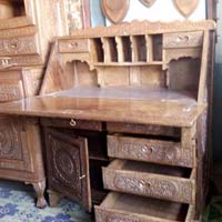 Walnut Wood Writing Table