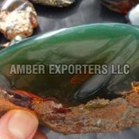 Green Amber Stones