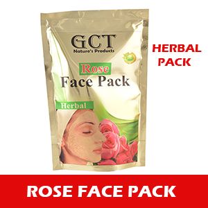 rose face pack