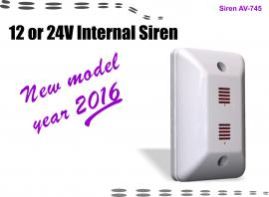 AV-745 Internal Piezo Siren