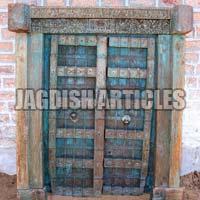 Antique Gujrati Door With Frame