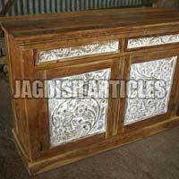 Hand Carved Cabinet