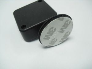 Anti Theft Pull Box With Round Disk End,loss Prevention Recoiler