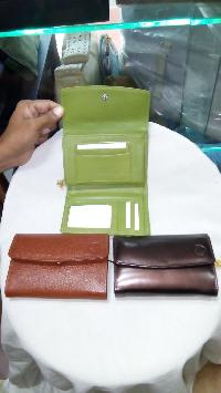 Leather Wallet Purse