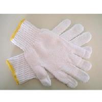 cotton knitted hand gloves