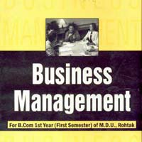 B.Com Business Management Book
