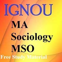 MA Sociology MSO Book
