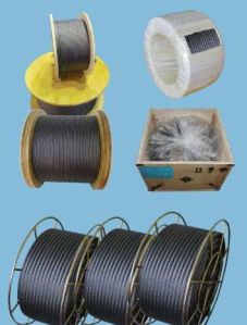Steel Rope, Brand Name : Asia Fuji for attach to traction machine