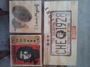 Wall Wood Paint Decor.