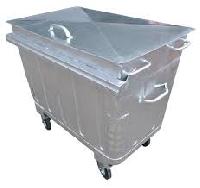 metal bins