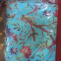 Kantha Bird Printed Bed Sheet