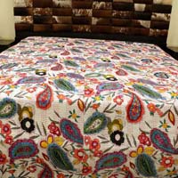 Kantha Cotton Bed Sheet